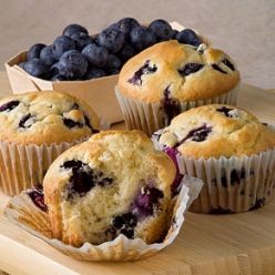 Blue Ribbon Blueberry Muffins